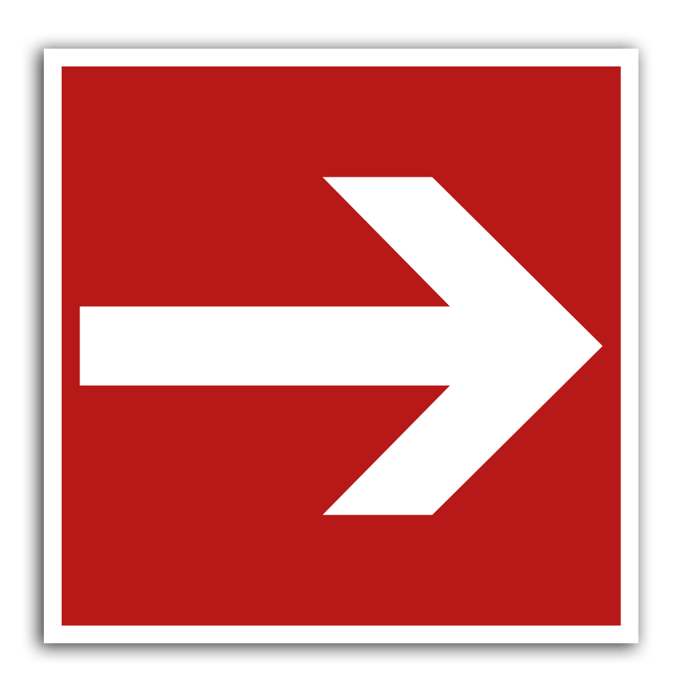 Feuerlöscher Schild Brandschutzzeichen nachleuchtend Piktogramm Symbol ASR ISO 